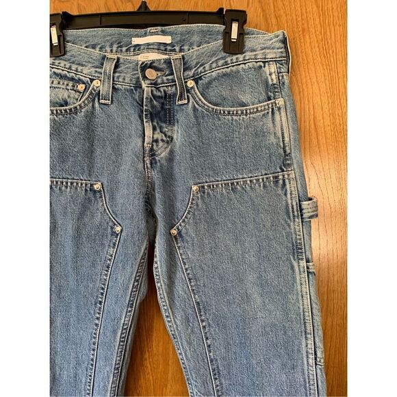 Helmut Lang Rare Masc Lo Utility‎ Unisex Jeans Blue Size 30 Men/27 Women - Picture 8 of 12